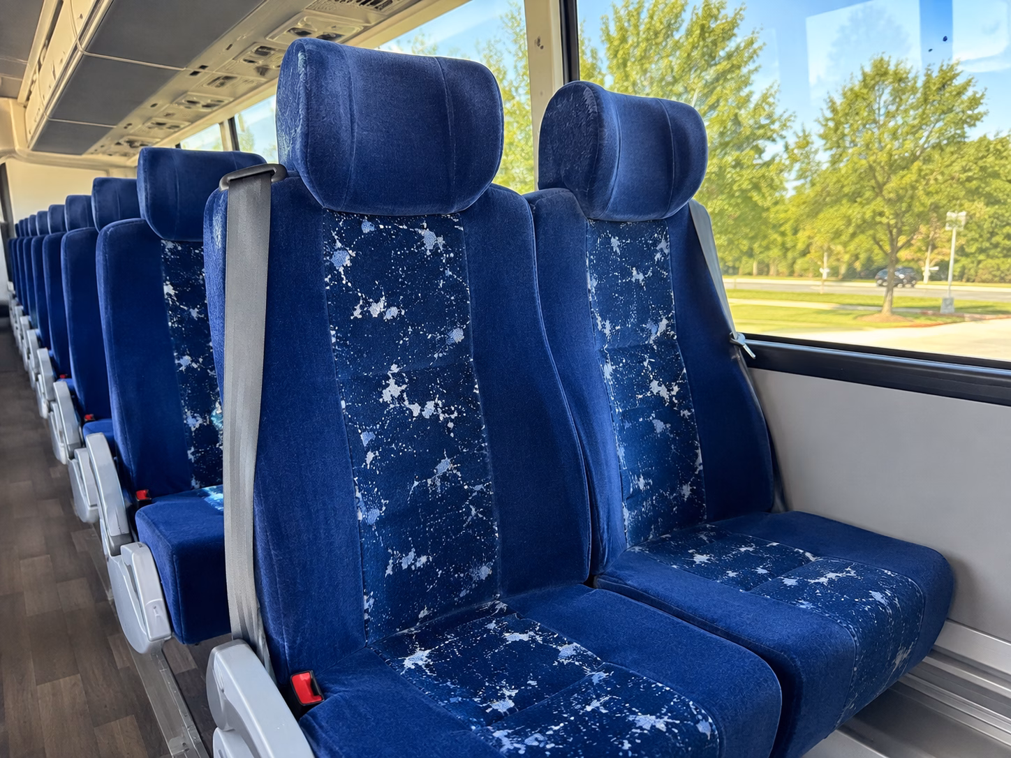 denver charter bus interior gallery