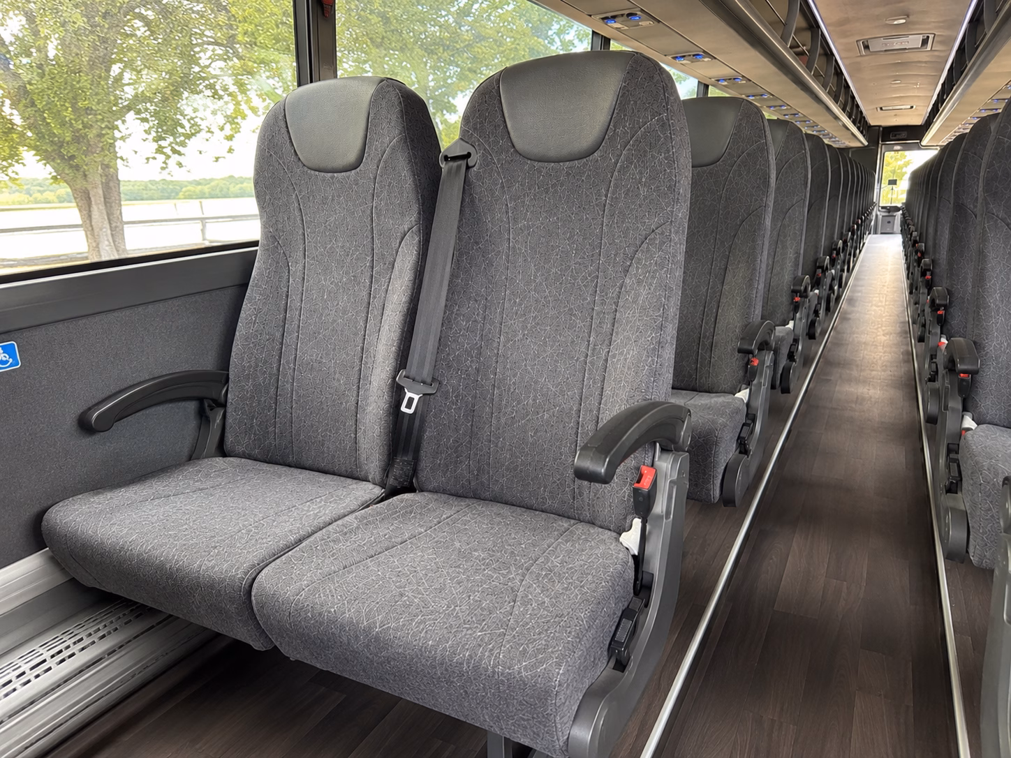 denver charter bus services inside