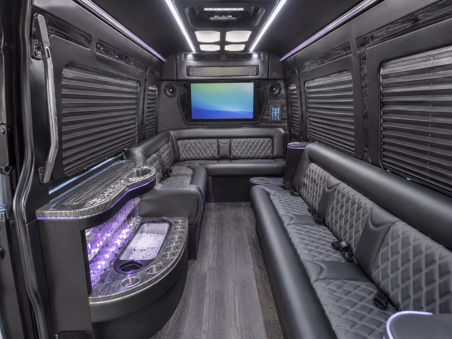 denver party bus interior