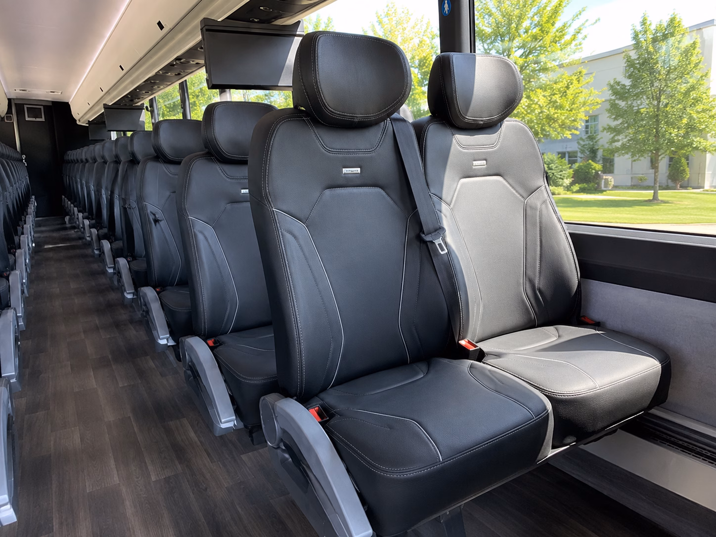 denver religious group transportation onboard seating